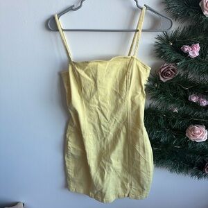 H&M Yellow Dress